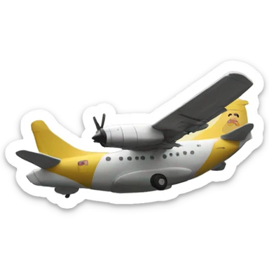 Buttery landing sticker