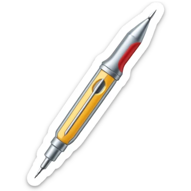 Tattoo needle sticker