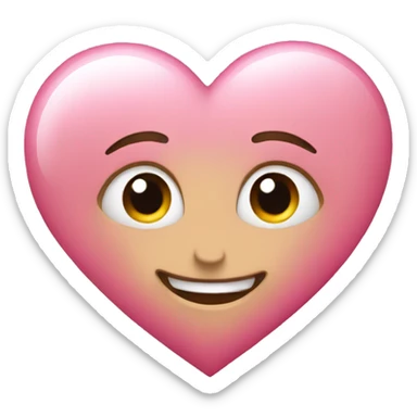 Pink Heart sticker