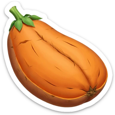 patate douce sticker