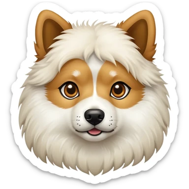 Chinese native dog sticker