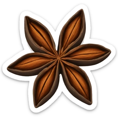 star anise  sticker
