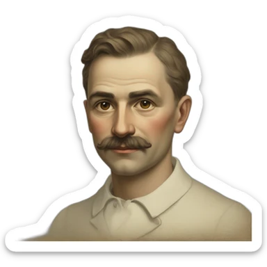 Niklāvs Strunke. Galvas konstrukcija (Ivo Panadži portrets). 1924. sticker