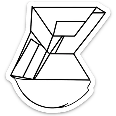 Fun sticker with ×1× math symbol sticker