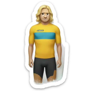 Surf bodyboard  sticker