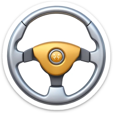 steering wheel ai robot sticker