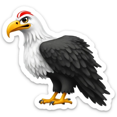 Beşiktaş on eagle sticker