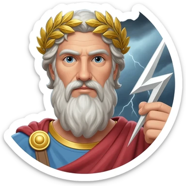 god of Olympus sticker