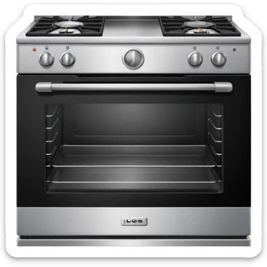kitchen and stove sticker
