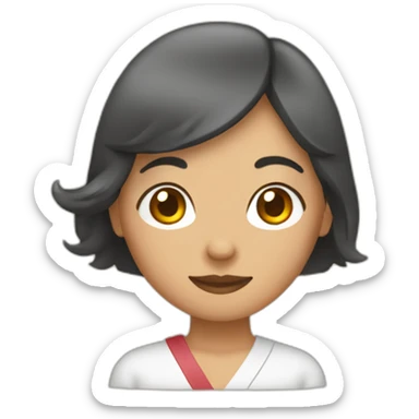 filipina craft enthusiast sticker