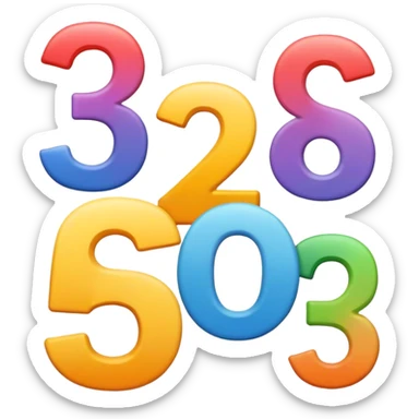 5-4-3-2-1 sticker
