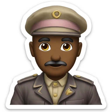 noeud poilu rose sticker