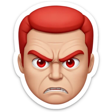 someone pissed off  sticker