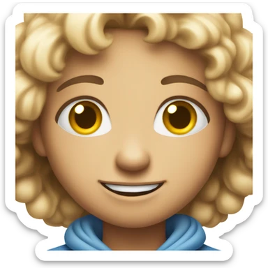 Smirking mischievously  sticker