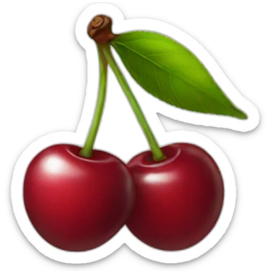 cherry sticker