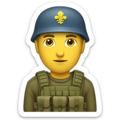 ukrainian soldier sticker