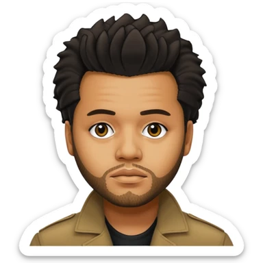 The weeknd sticker