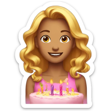 Happy birthday my special girl sticker