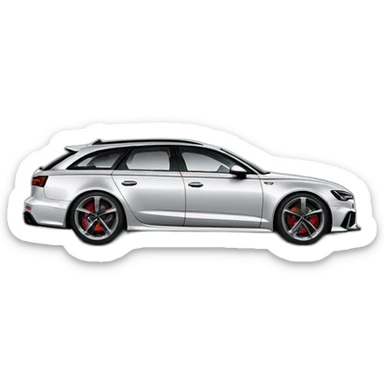 Audi rs6 sticker