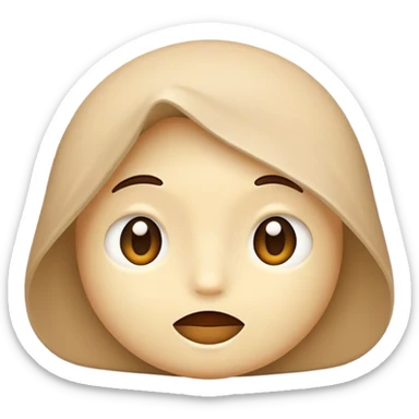 gehirn beige sticker