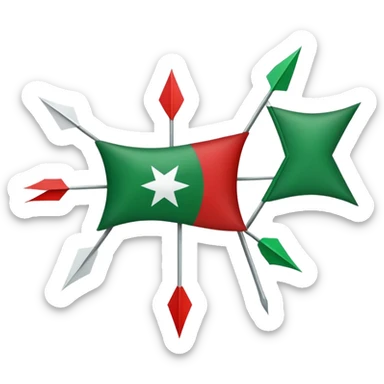 Circassian flag
 sticker