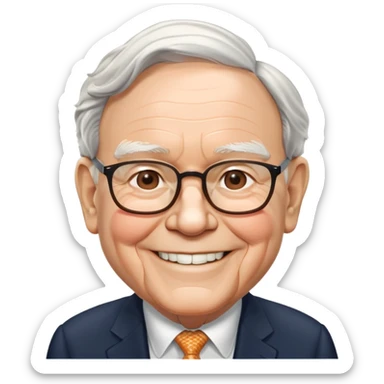 Warren Buffett sticker