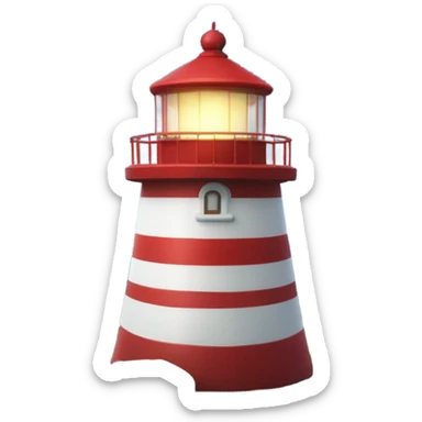 In lighthouse sticker