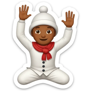 Bonhomme dab  sticker
