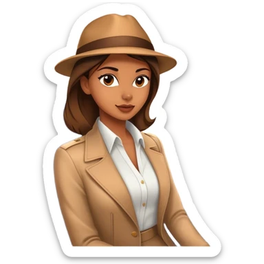 Hot chick on an airplane sticker