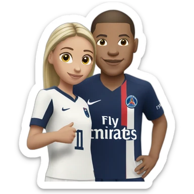 Vitaa et Kylian Mbappé  sticker