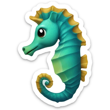 sea ​​horse sticker