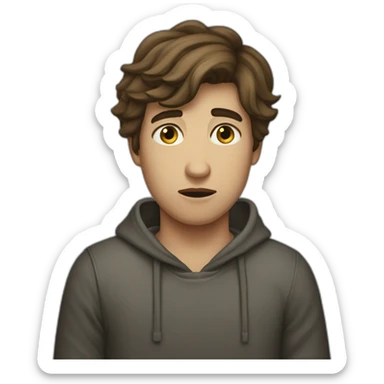 Garçon qui pleure sticker