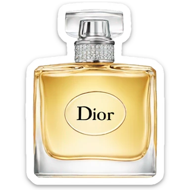 dior perfume  sticker