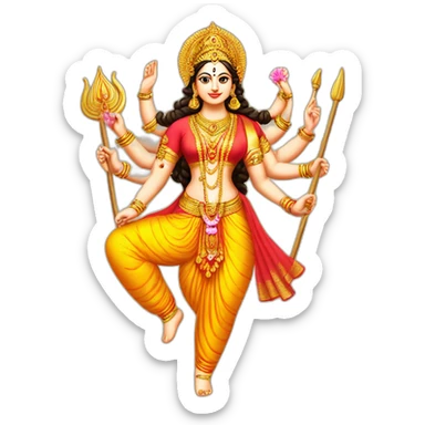 Maa Durga sticker