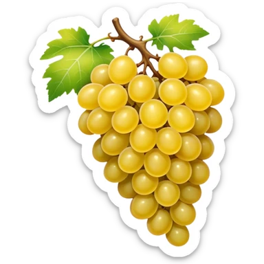 yellow grape sticker