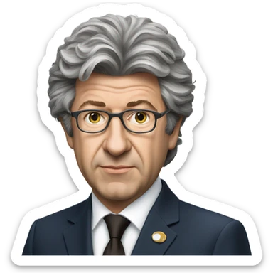 realistic European Commissioner Thierry Breton sticker