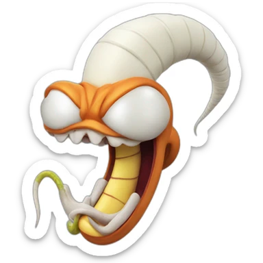 earthworm Jim sticker