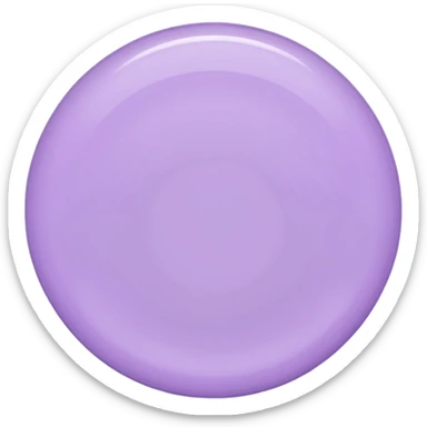 Light purple circle emoji  sticker
