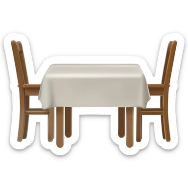 lay the table sticker