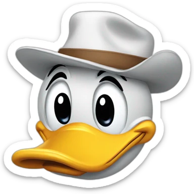 Donald Duck sticker
