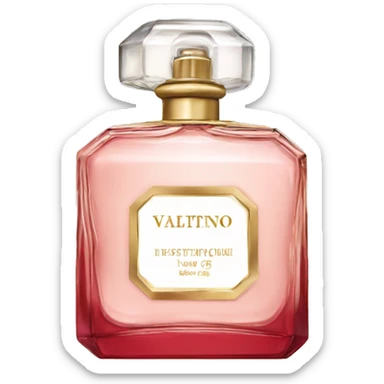 Valentino perfume sticker