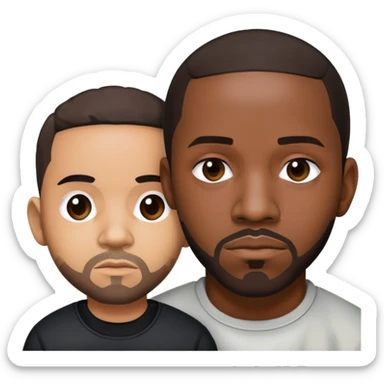 Kendrick Lamar arresting Drake sticker