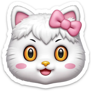 Hello-kitty hello-kitty happy sticker