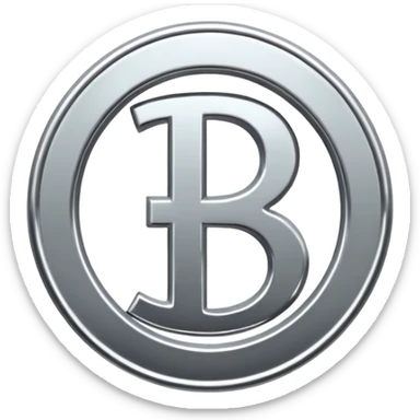 $ dollar metal symbol sticker