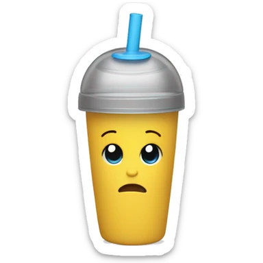 Create a sippy cup sticker