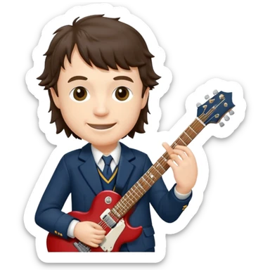 Angus Young, guitarrista de AC/DC sticker