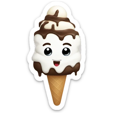 ice scream scooper sticker