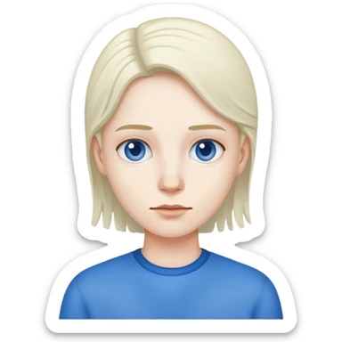 stalker in blue sticker