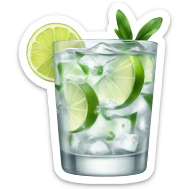 Gin and tonic sticker