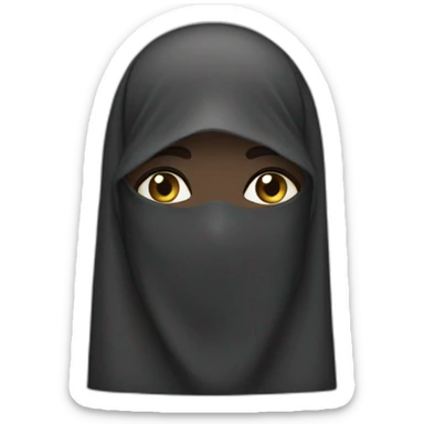 niqab sticker